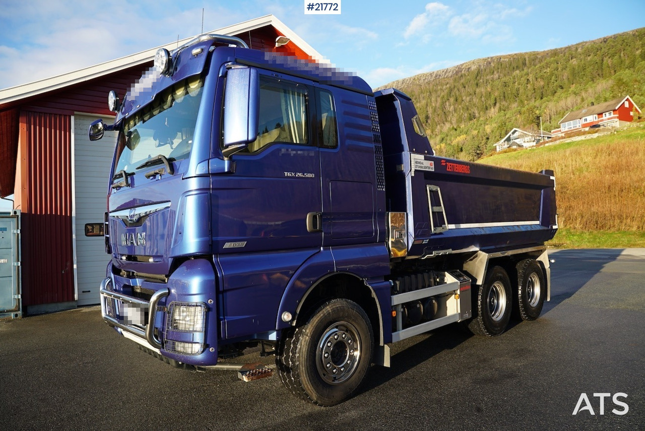 MAN 2018 Man TGX 26.580 6x4 tippbil med stålfjæring - Damperli kamyon: fotoğraf 1 MAN 2018 Man TGX 26.580 6x4 tippbil med stålfjæring - Damperli kamyon: fotoğraf 1