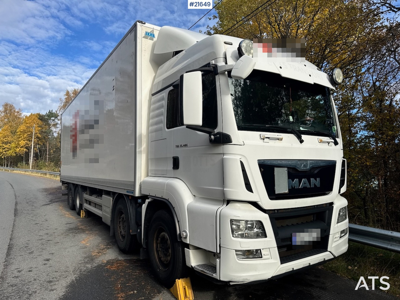 MAN MAN TGS 35.480 8x2 Skapbil m/ Full sideåpning. - Kapalı kasa kamyon: fotoğraf 3 MAN MAN TGS 35.480 8x2 Skapbil m/ Full sideåpning. - Kapalı kasa kamyon: fotoğraf 3