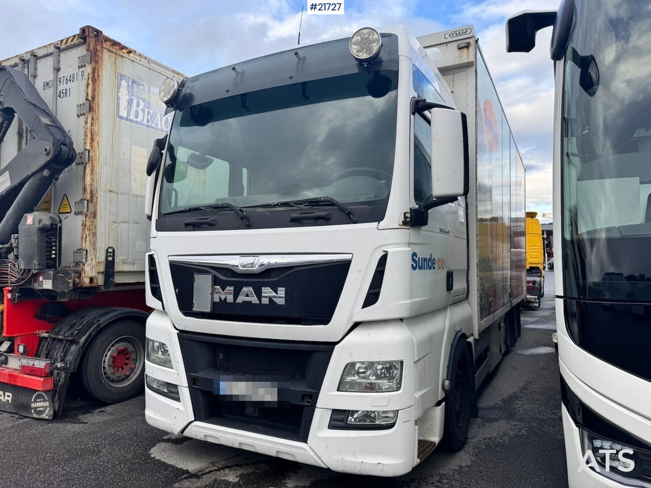 MAN MAN TGX 26.440 Skapbil m/ Full sideåpning. Rep objekt. - Kapalı kasa kamyon: fotoğraf 5 MAN MAN TGX 26.440 Skapbil m/ Full sideåpning. Rep objekt. - Kapalı kasa kamyon: fotoğraf 5