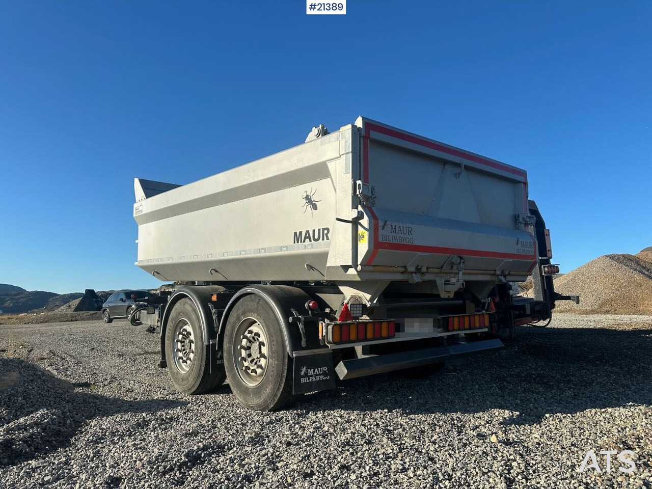 Maur bilpåbygg - Damperli römork: fotoğraf 2 Maur bilpåbygg - Damperli römork: fotoğraf 2
