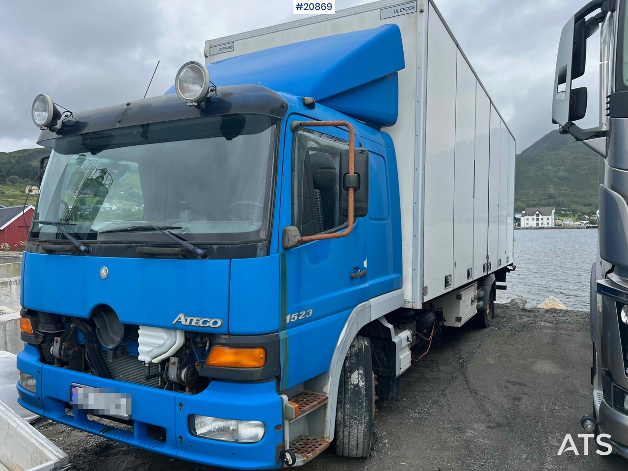 Mercedes 1523 - Kapalı kasa kamyon: fotoğraf 1 Mercedes 1523 - Kapalı kasa kamyon: fotoğraf 1