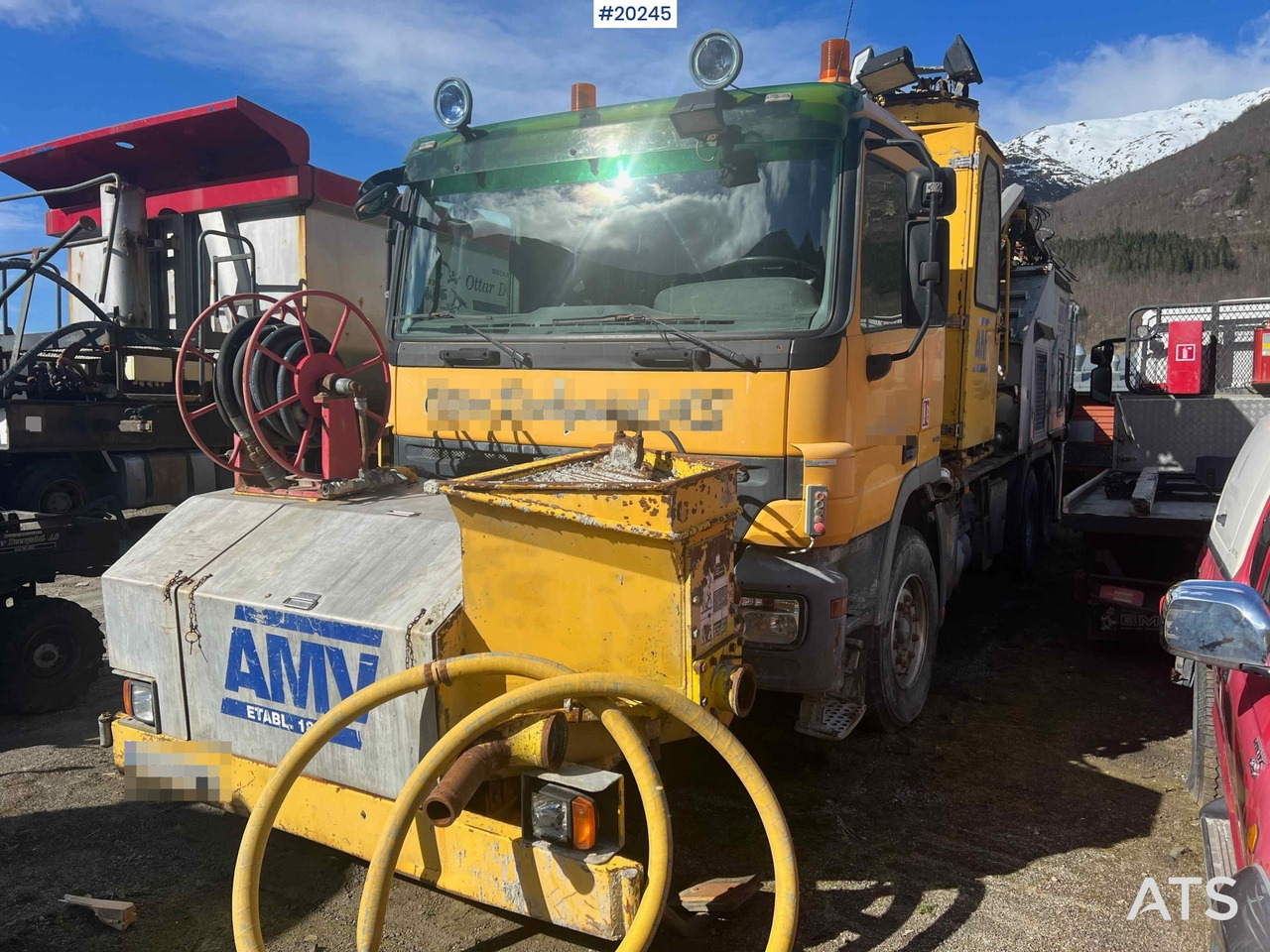 Mercedes Actros 2641 - Mobil beton pompası: fotoğraf 4 Mercedes Actros 2641 - Mobil beton pompası: fotoğraf 4