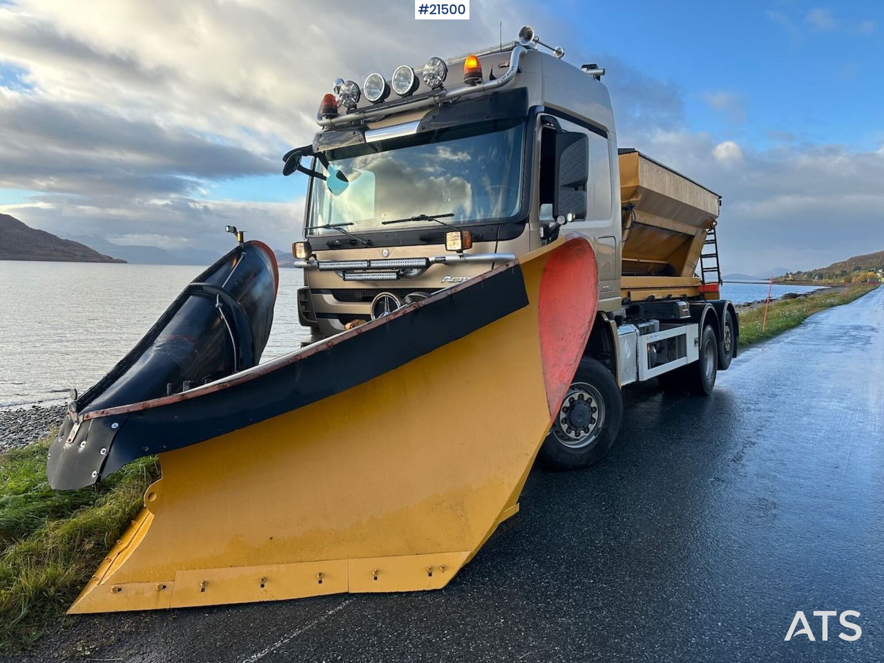 Mercedes Actros 2848 4x4+2 brøyterigget krokbil - Kancalı yükleyici kamyon: fotoğraf 1 Mercedes Actros 2848 4x4+2 brøyterigget krokbil - Kancalı yükleyici kamyon: fotoğraf 1