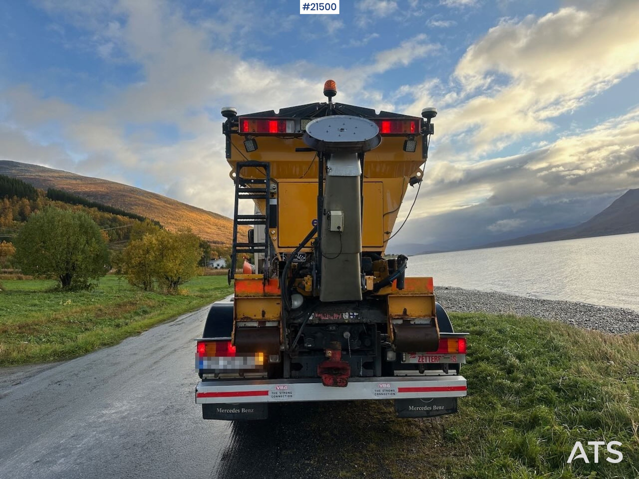 Mercedes Actros 2848 4x4+2 brøyterigget krokbil - Kancalı yükleyici kamyon: fotoğraf 4 Mercedes Actros 2848 4x4+2 brøyterigget krokbil - Kancalı yükleyici kamyon: fotoğraf 4