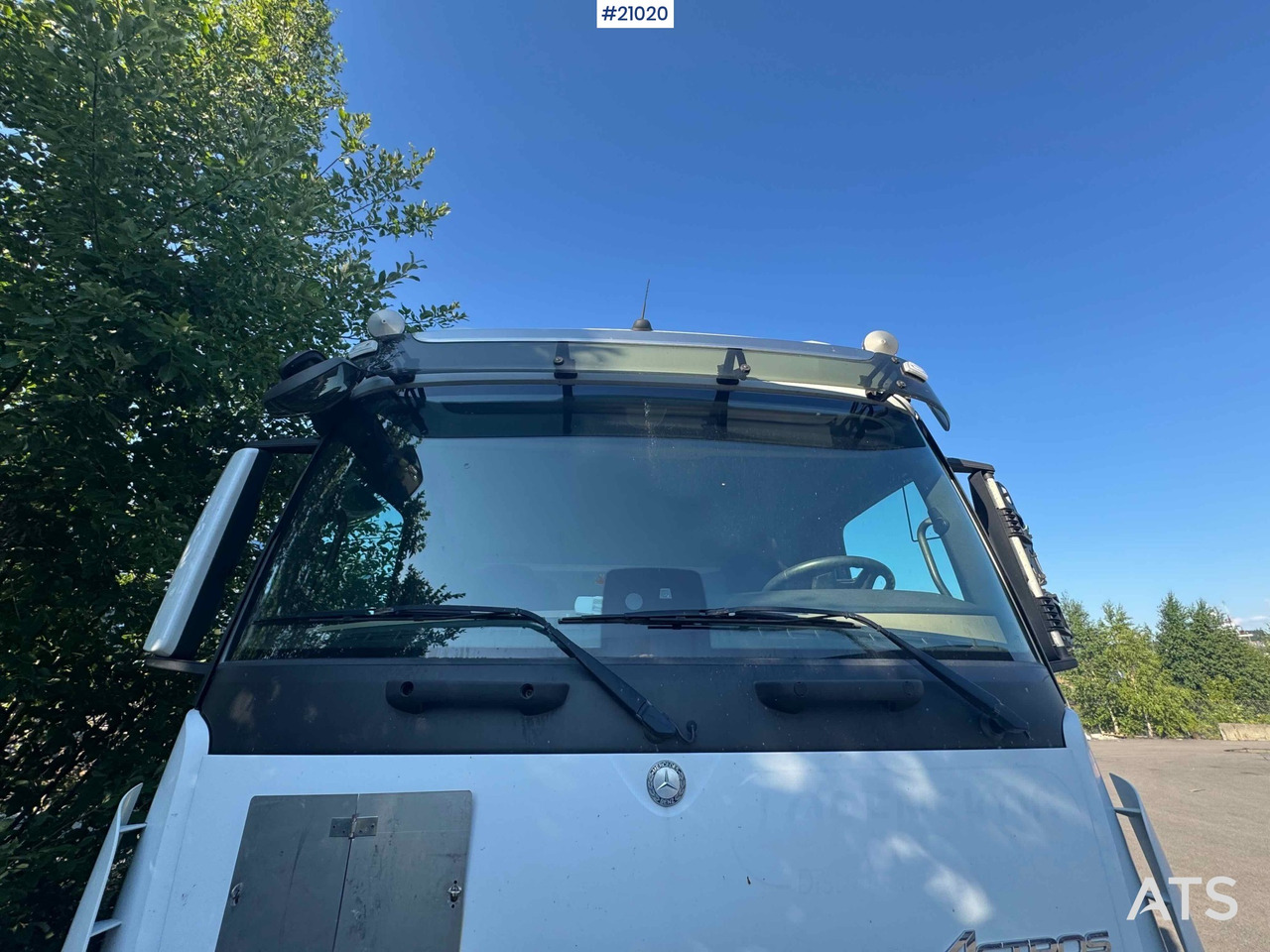 Kapalı kasa kamyon Mercedes Actros: fotoğraf 12 Kapalı kasa kamyon Mercedes Actros: fotoğraf 12