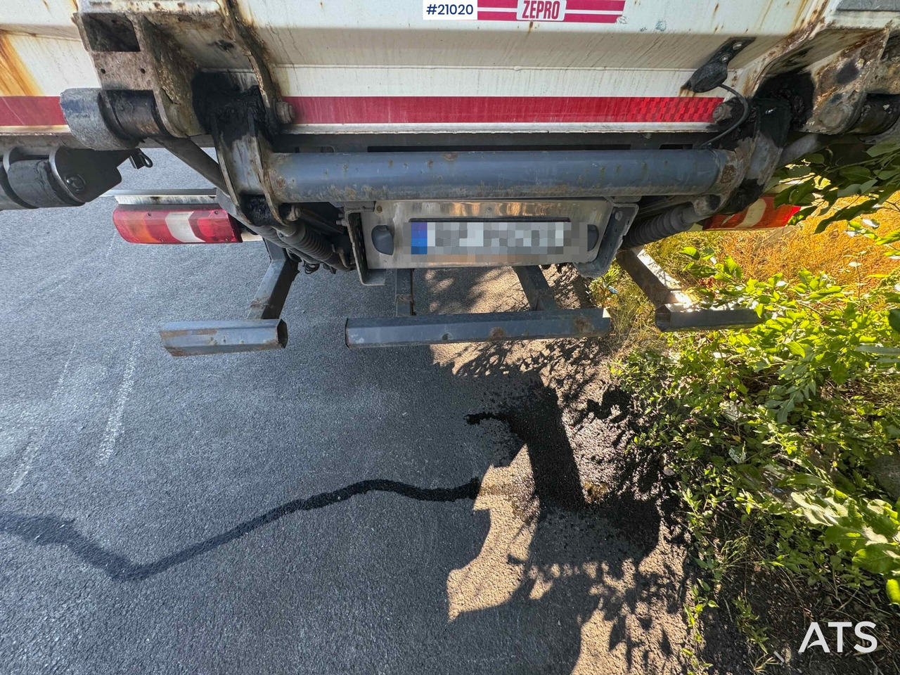 Kapalı kasa kamyon Mercedes Actros: fotoğraf 25 Kapalı kasa kamyon Mercedes Actros: fotoğraf 25