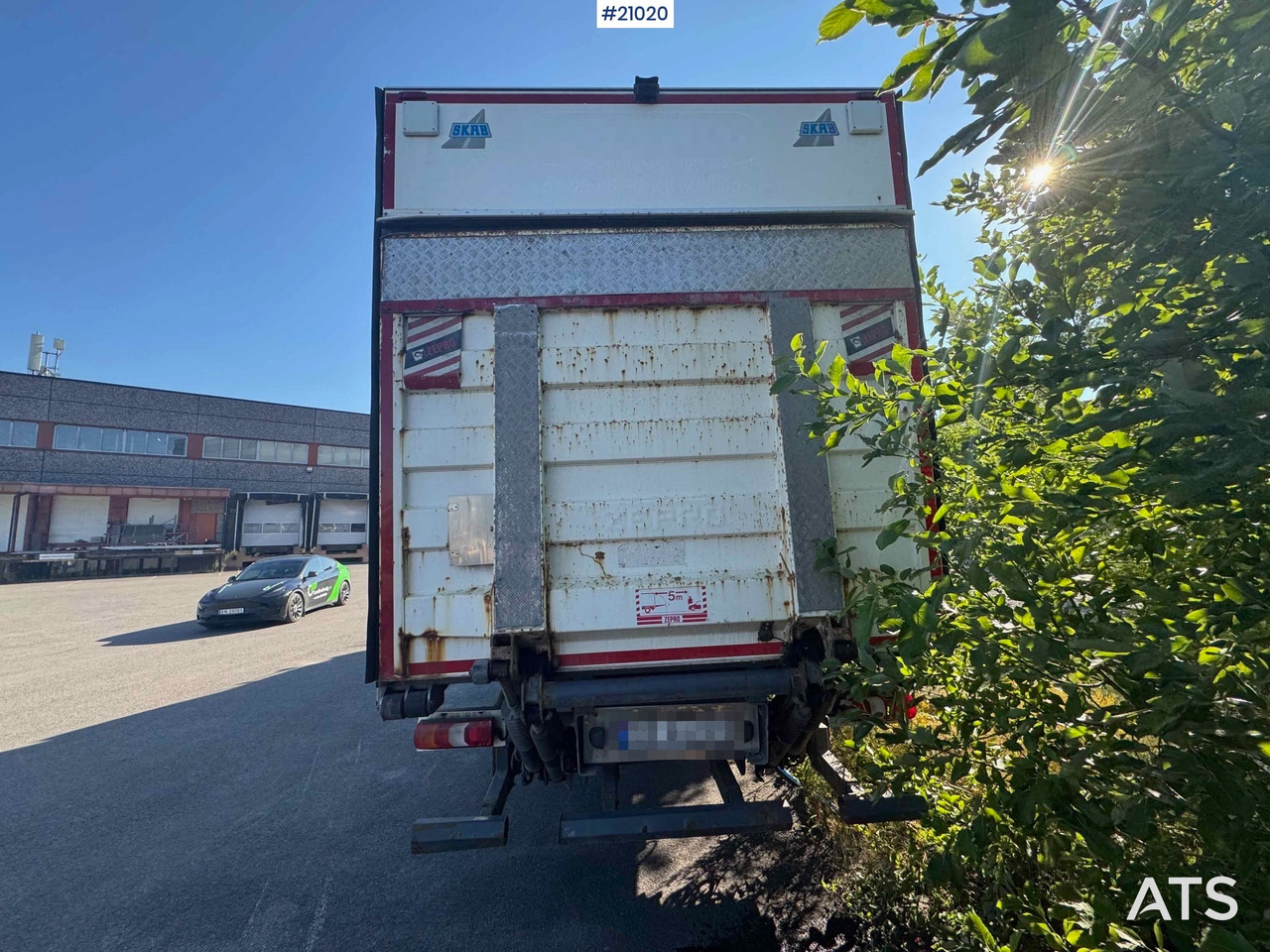 Kapalı kasa kamyon Mercedes Actros: fotoğraf 9 Kapalı kasa kamyon Mercedes Actros: fotoğraf 9