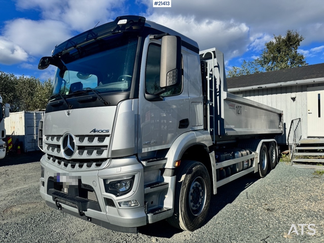 Mercedes Arocs 2543 - Kancalı yükleyici kamyon: fotoğraf 2 Mercedes Arocs 2543 - Kancalı yükleyici kamyon: fotoğraf 2