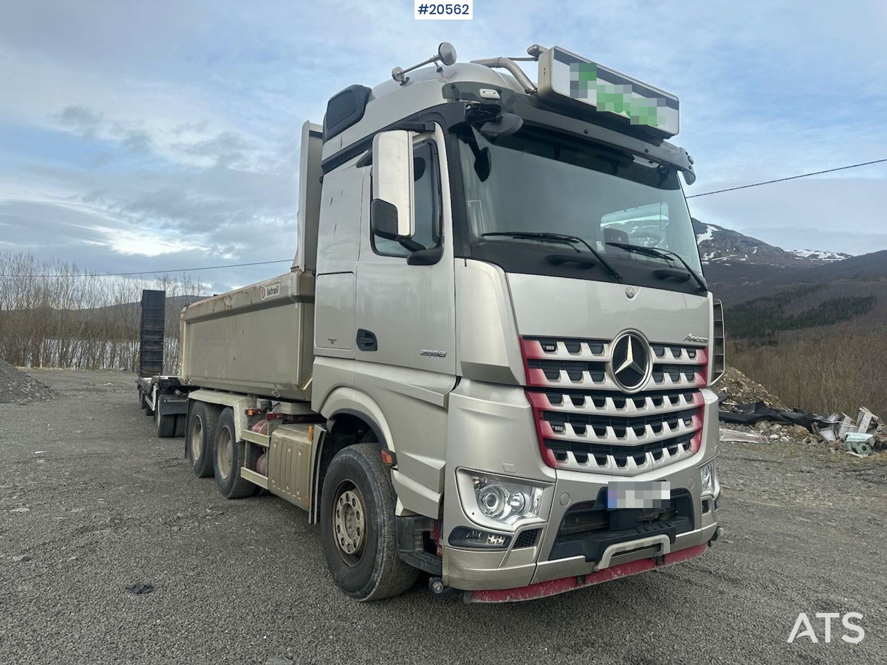 Mercedes Arocs 2658 - Damperli kamyon: fotoğraf 2 Mercedes Arocs 2658 - Damperli kamyon: fotoğraf 2