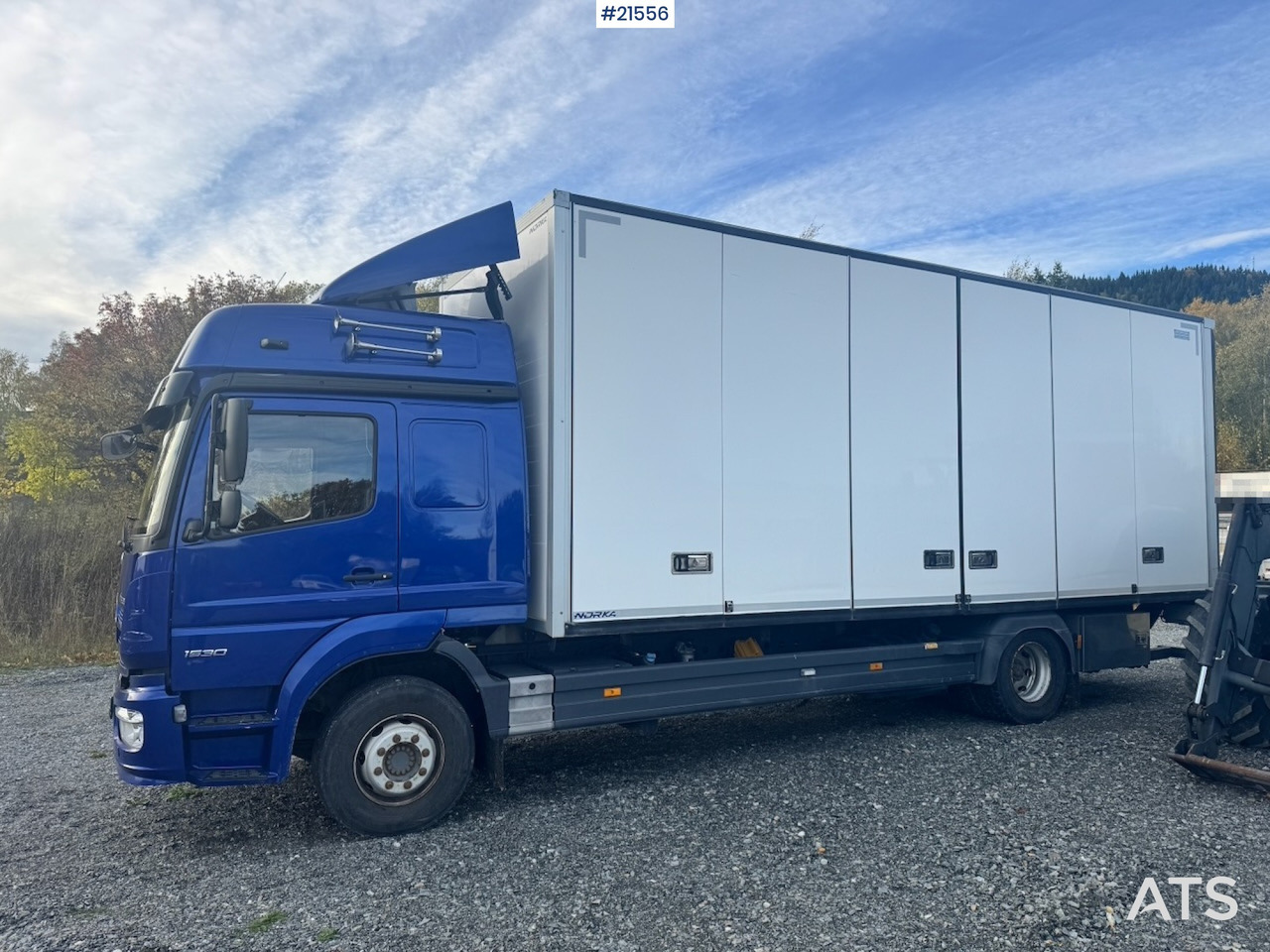 Mercedes Atego 1530 Skapbil m/ Full Sideåpning - Kapalı kasa kamyon: fotoğraf 5 Mercedes Atego 1530 Skapbil m/ Full Sideåpning - Kapalı kasa kamyon: fotoğraf 5