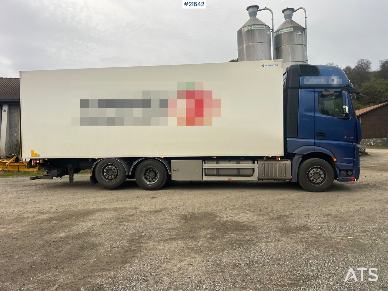 Mercedes-Benz Actrox 6x2 skapbil m/ kjøl/frys aggregat - Kapalı kasa kamyon: fotoğraf 5 Mercedes-Benz Actrox 6x2 skapbil m/ kjøl/frys aggregat - Kapalı kasa kamyon: fotoğraf 5