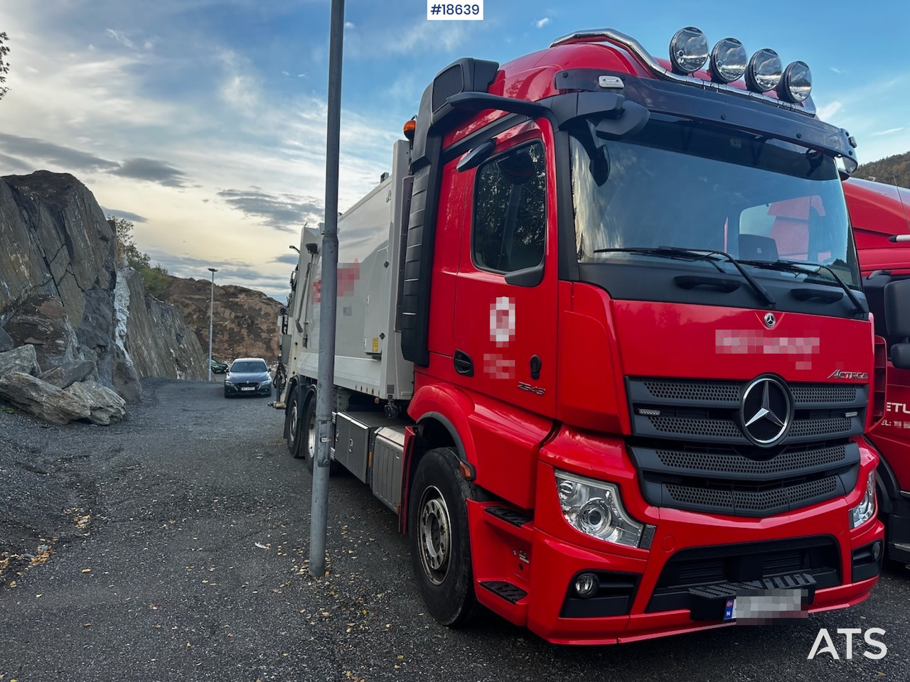 Mercedes actros 2543L - Çöp kamyonu: fotoğraf 1 Mercedes actros 2543L - Çöp kamyonu: fotoğraf 1
