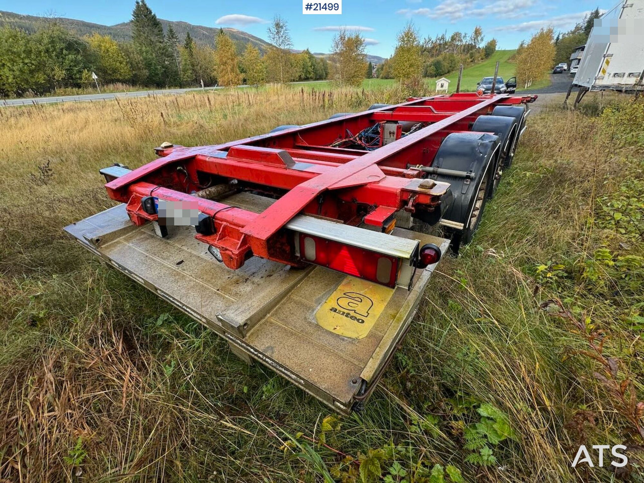 Narko Containerhenger - Konteynır taşıyıcı/ Yedek karoser römork: fotoğraf 5 Narko Containerhenger - Konteynır taşıyıcı/ Yedek karoser römork: fotoğraf 5