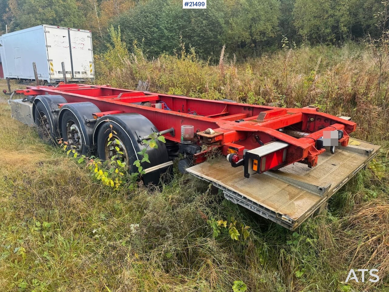 Narko Containerhenger - Konteynır taşıyıcı/ Yedek karoser römork: fotoğraf 3 Narko Containerhenger - Konteynır taşıyıcı/ Yedek karoser römork: fotoğraf 3