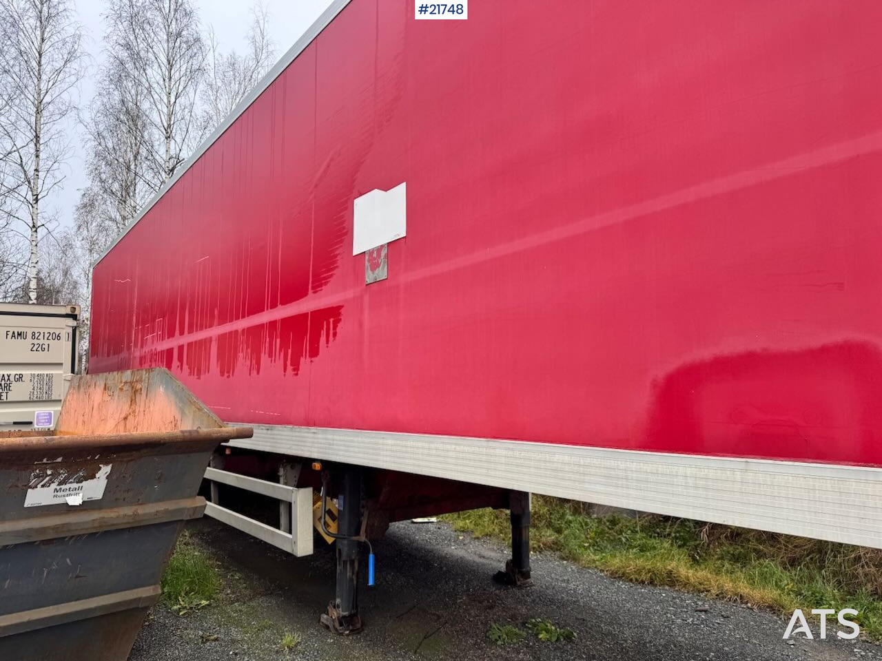 Narko Skapsemi m/ full sideåpning - Kapalı karoser dorse: fotoğraf 3 Narko Skapsemi m/ full sideåpning - Kapalı karoser dorse: fotoğraf 3