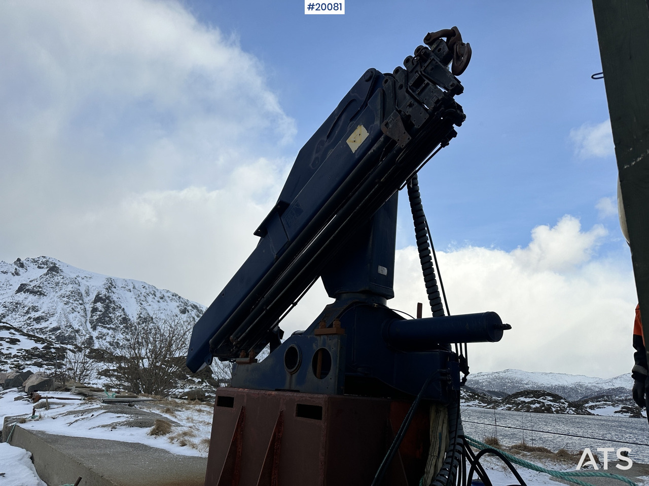 Palfinger PK 14080 - Araç üstü vinç: fotoğraf 2 Palfinger PK 14080 - Araç üstü vinç: fotoğraf 2