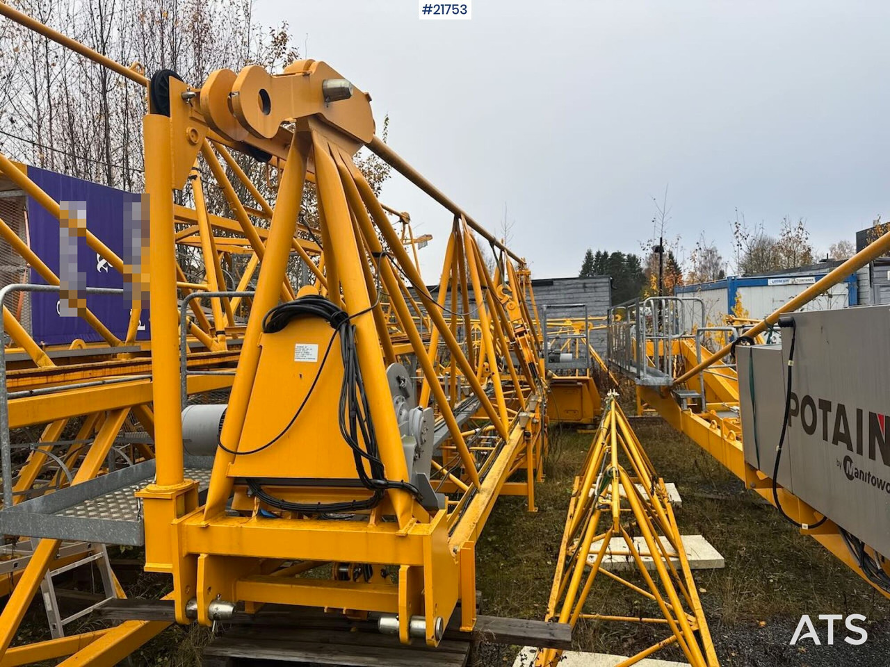 Potain MDT 109 2C Tårnkran - Kule vinç: fotoğraf 3 Potain MDT 109 2C Tårnkran - Kule vinç: fotoğraf 3