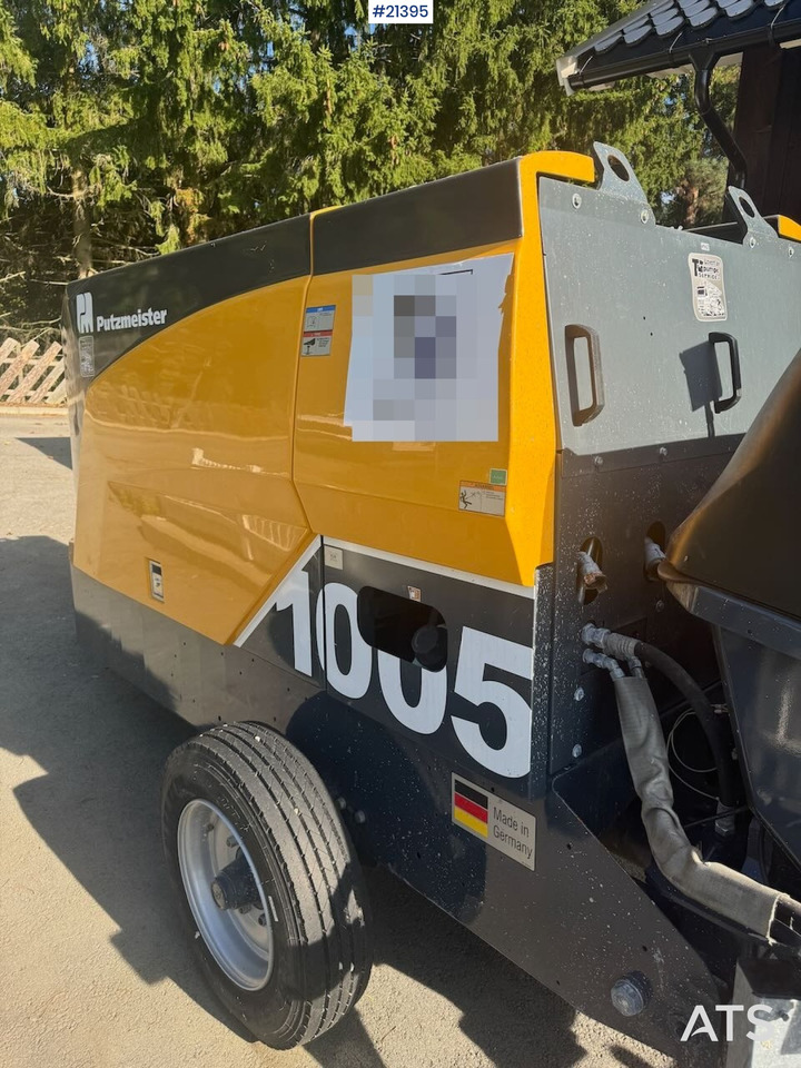 Putzmeister BSA 1005 D5 - Sabit beton pompası: fotoğraf 4 Putzmeister BSA 1005 D5 - Sabit beton pompası: fotoğraf 4