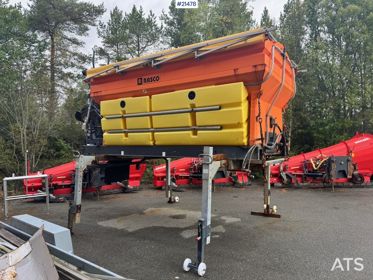 Rasco L4500 - Kum serme makinesi: fotoğraf 2 Rasco L4500 - Kum serme makinesi: fotoğraf 2