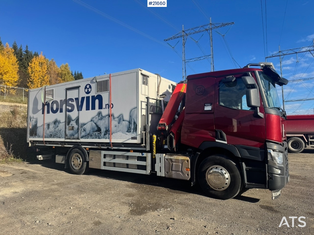 Renault Renault T380 6x2 Kranbil m/ 19 t/m Palfinger - Vinçli kamyon: fotoğraf 2 Renault Renault T380 6x2 Kranbil m/ 19 t/m Palfinger - Vinçli kamyon: fotoğraf 2