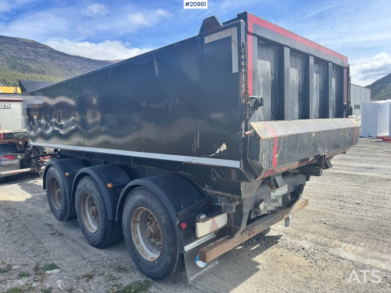 Renders trippelkjerre - Damperli römork: fotoğraf 2 Renders trippelkjerre - Damperli römork: fotoğraf 2