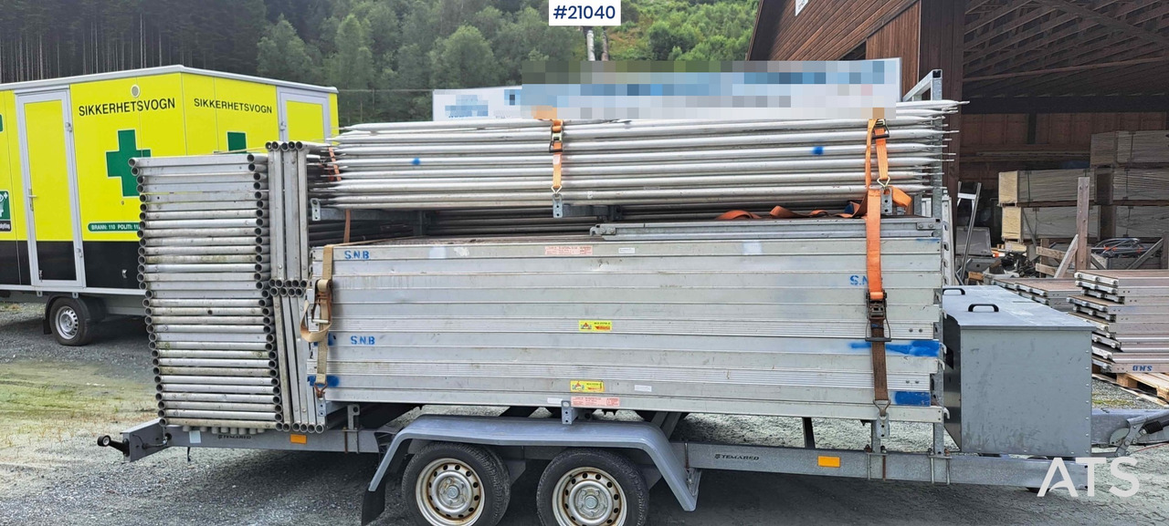 Temared Temared stillashenger 3.5 t m/ 364 m2 stillas - Römork: fotoğraf 2 Temared Temared stillashenger 3.5 t m/ 364 m2 stillas - Römork: fotoğraf 2
