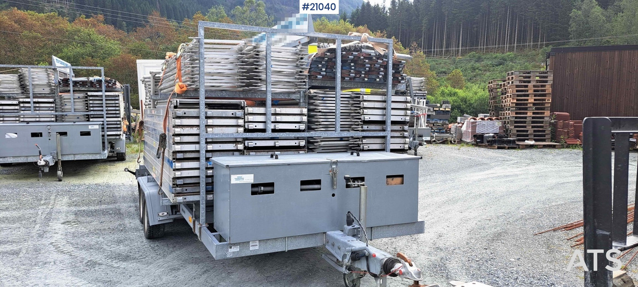 Temared Temared stillashenger 3.5 t m/ 364 m2 stillas - Römork: fotoğraf 1 Temared Temared stillashenger 3.5 t m/ 364 m2 stillas - Römork: fotoğraf 1