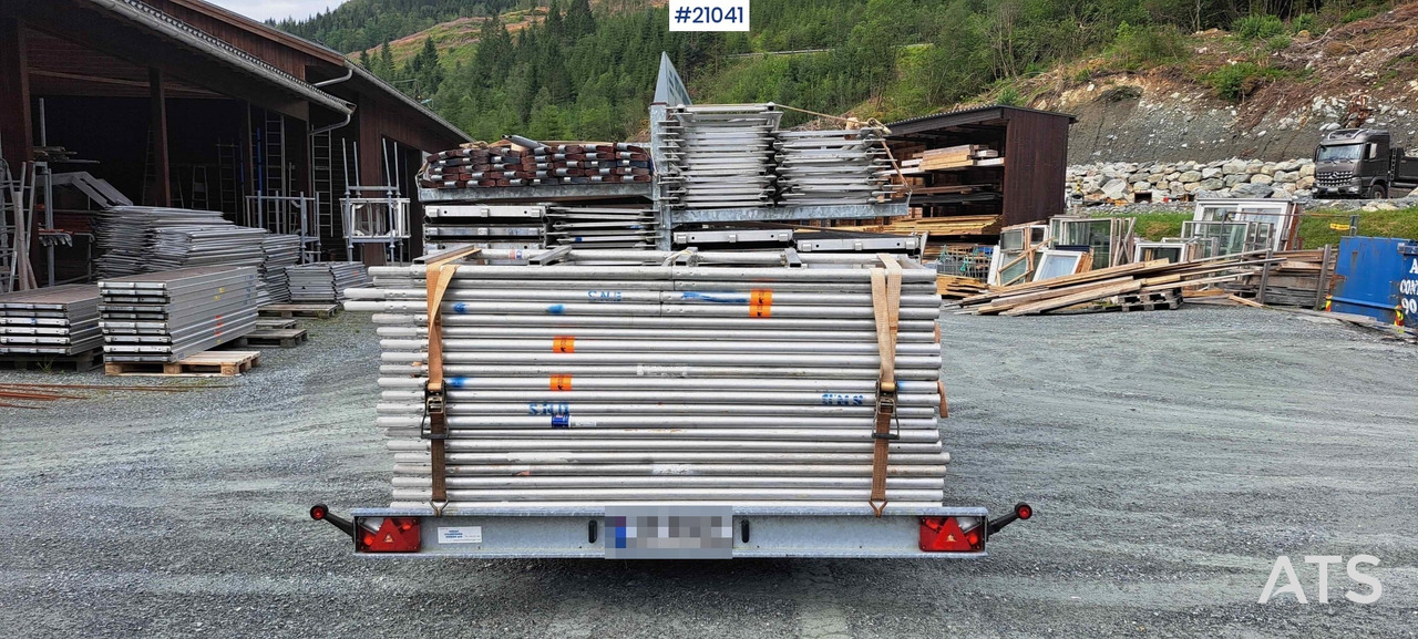 Temared Temared stillashenger 3.5 t m/ 364 m2 stillas - Römork: fotoğraf 3 Temared Temared stillashenger 3.5 t m/ 364 m2 stillas - Römork: fotoğraf 3