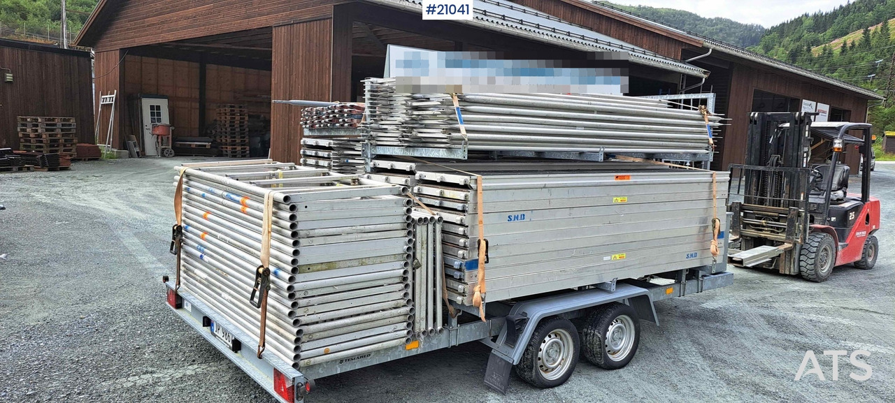 Temared Temared stillashenger 3.5 t m/ 364 m2 stillas - Römork: fotoğraf 2 Temared Temared stillashenger 3.5 t m/ 364 m2 stillas - Römork: fotoğraf 2