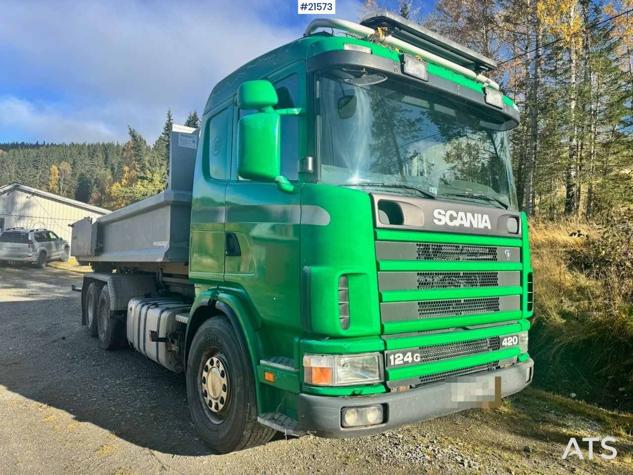 Scania 124G 6x2 Krokbil - Kancalı yükleyici kamyon: fotoğraf 1 Scania 124G 6x2 Krokbil - Kancalı yükleyici kamyon: fotoğraf 1