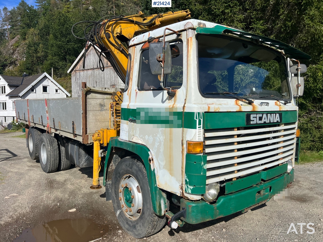 Scania LB 81 - Vinçli kamyon: fotoğraf 2 Scania LB 81 - Vinçli kamyon: fotoğraf 2
