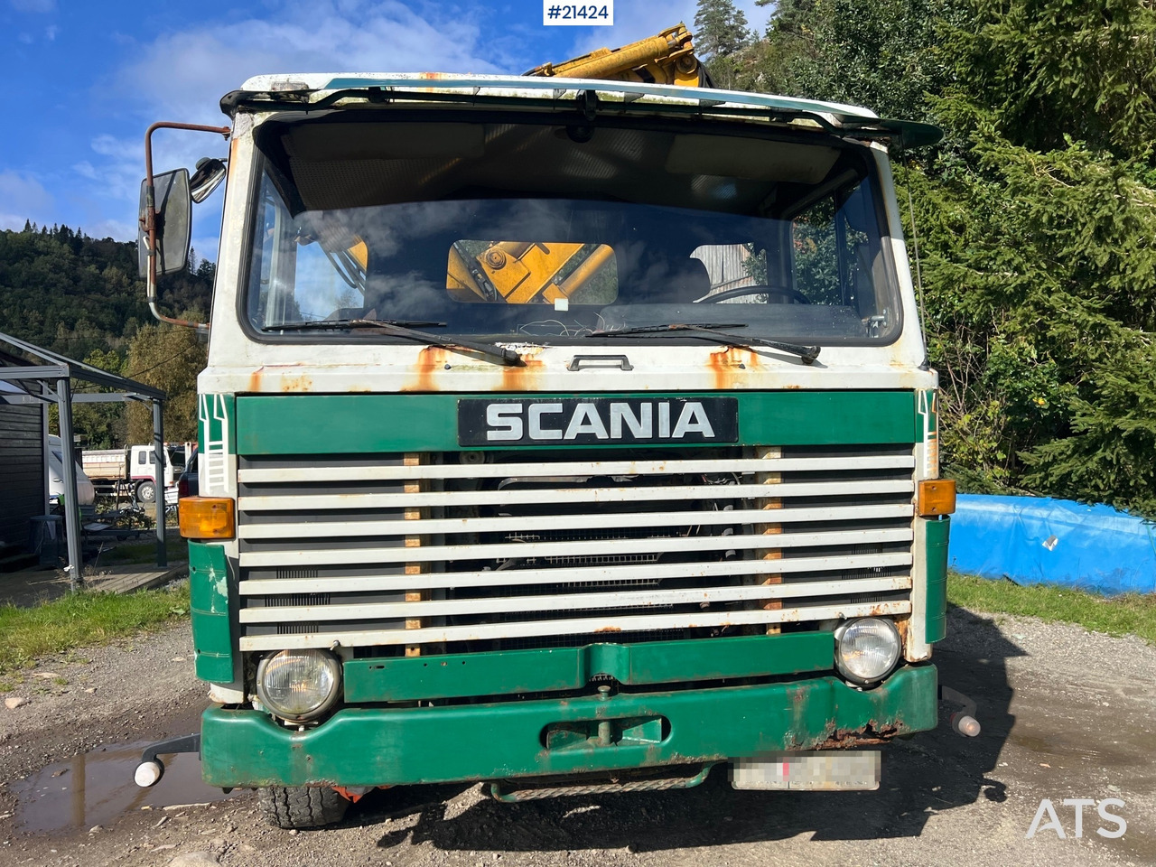 Scania LB 81 - Vinçli kamyon: fotoğraf 5 Scania LB 81 - Vinçli kamyon: fotoğraf 5