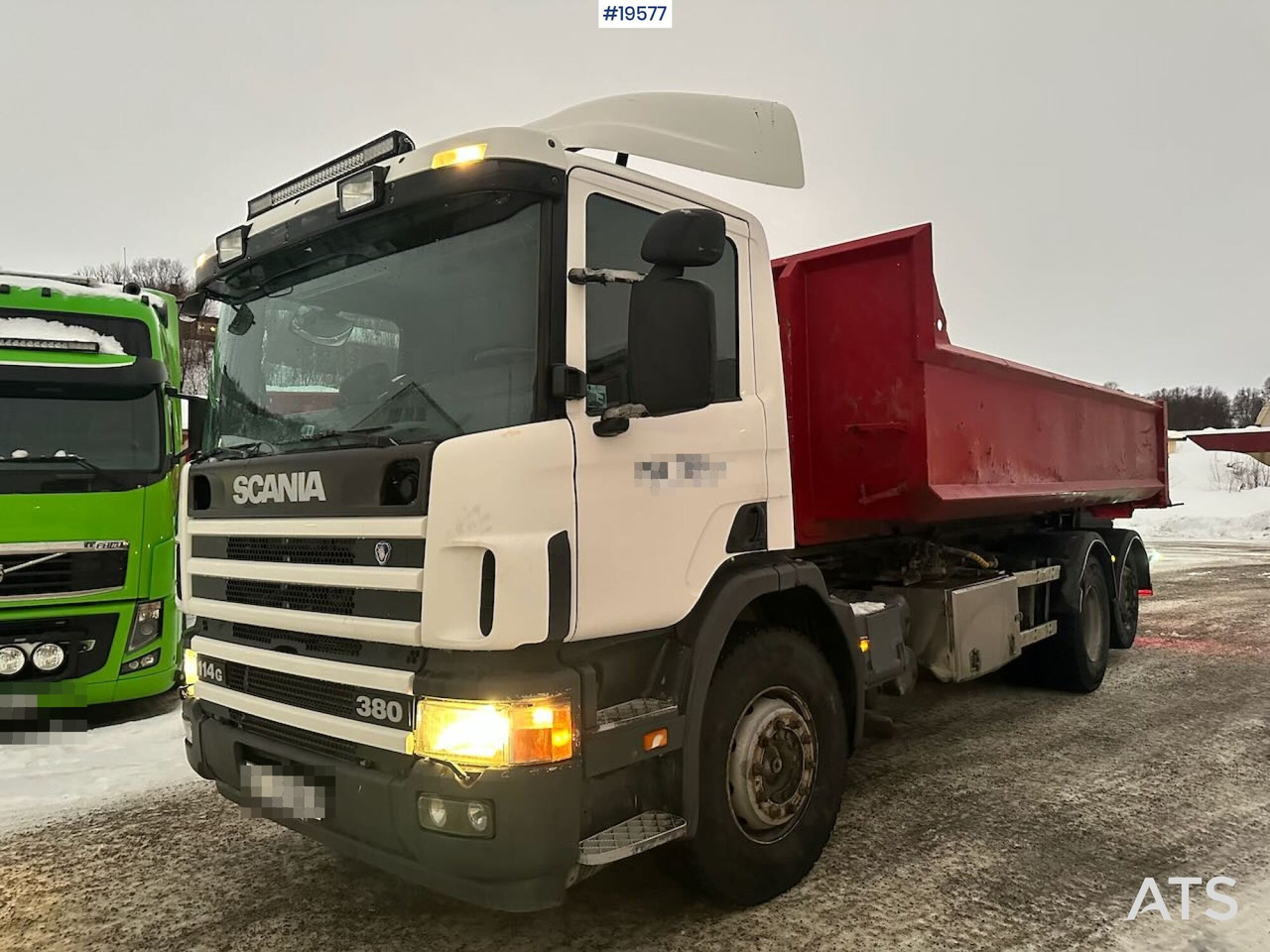 Scania P114 - Kancalı yükleyici kamyon: fotoğraf 2 Scania P114 - Kancalı yükleyici kamyon: fotoğraf 2