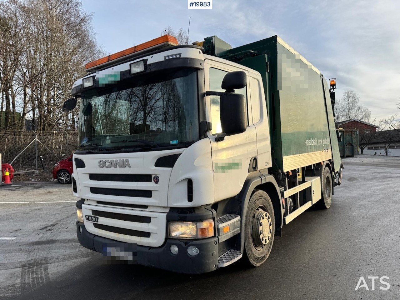 Scania P280 - Çöp kamyonu: fotoğraf 1 Scania P280 - Çöp kamyonu: fotoğraf 1