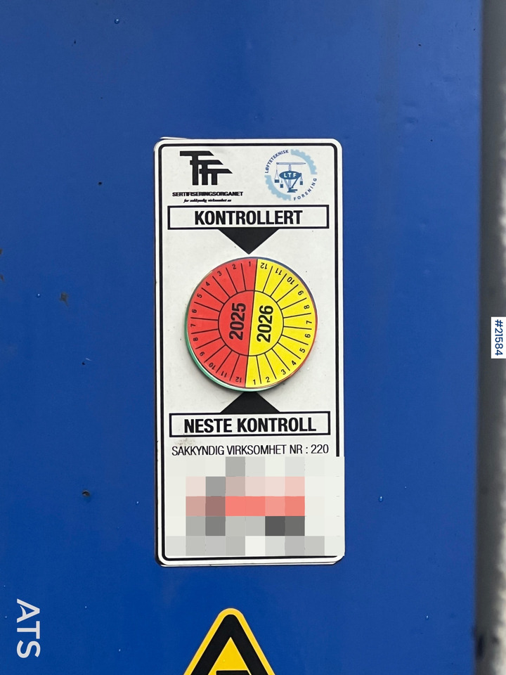 Vinçli kamyon Scania P380 6x2 kranbil m/tipp, m/14t/ og m/Hiab kran: fotoğraf 21 Vinçli kamyon Scania P380 6x2 kranbil m/tipp, m/14t/ og m/Hiab kran: fotoğraf 21