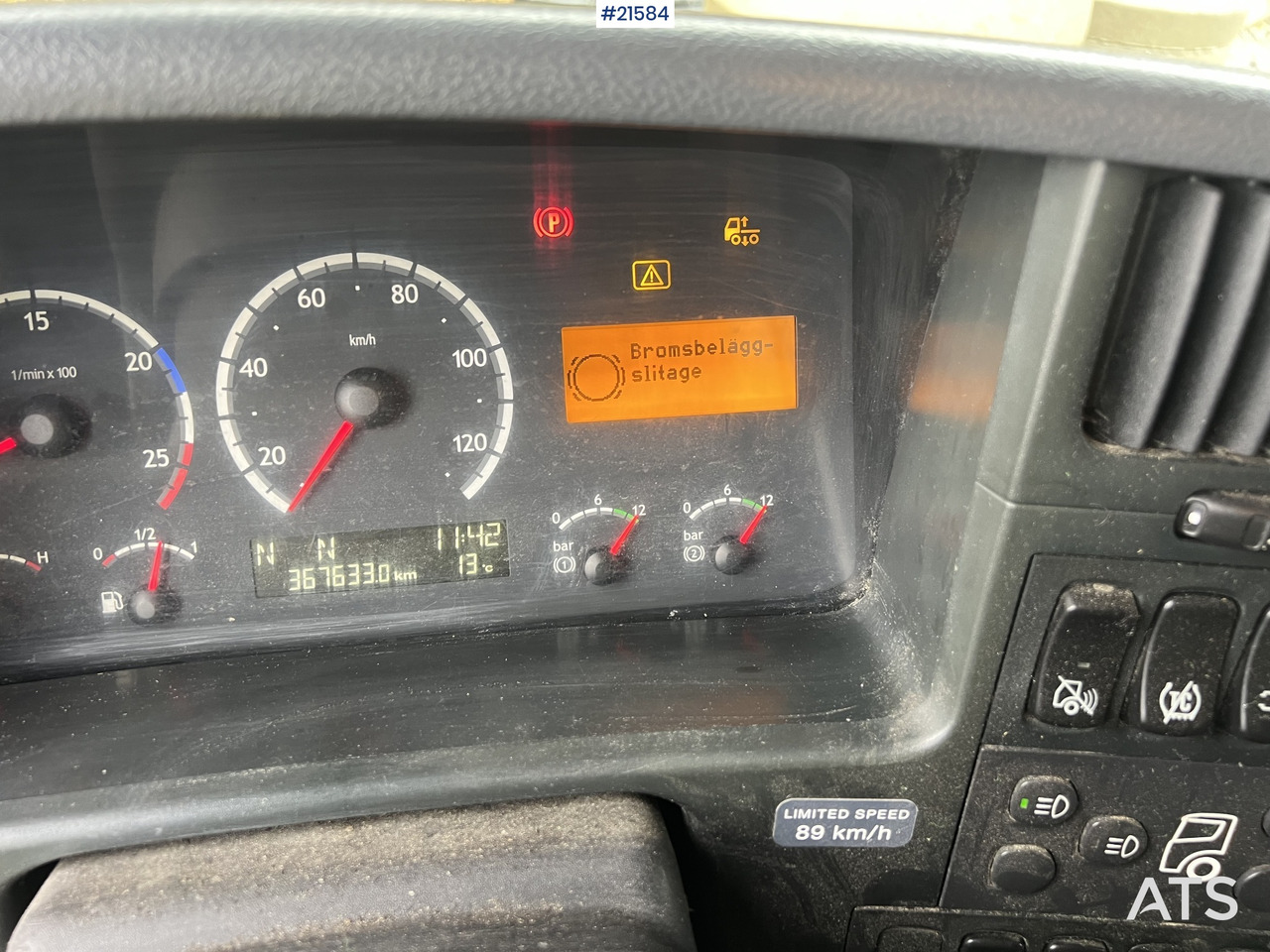 Vinçli kamyon Scania P380 6x2 kranbil m/tipp, m/14t/ og m/Hiab kran: fotoğraf 38 Vinçli kamyon Scania P380 6x2 kranbil m/tipp, m/14t/ og m/Hiab kran: fotoğraf 38