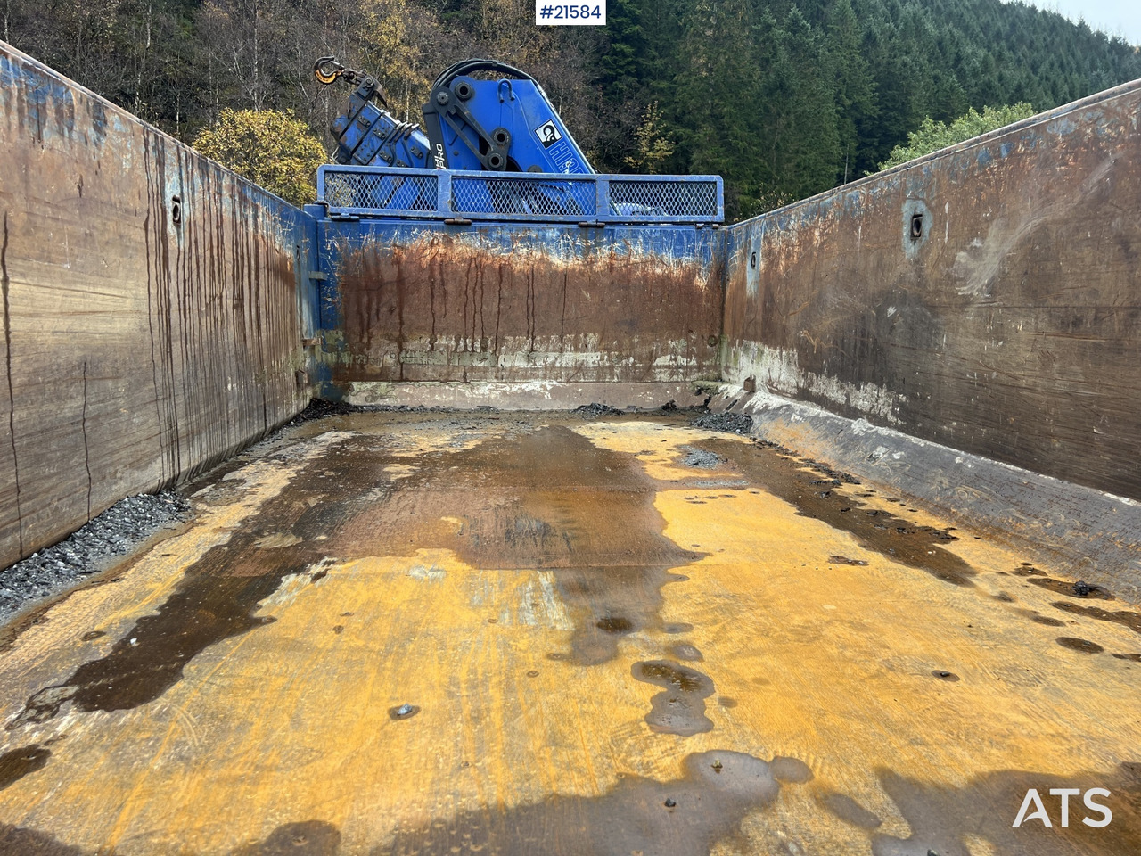 Vinçli kamyon Scania P380 6x2 kranbil m/tipp, m/14t/ og m/Hiab kran: fotoğraf 13 Vinçli kamyon Scania P380 6x2 kranbil m/tipp, m/14t/ og m/Hiab kran: fotoğraf 13