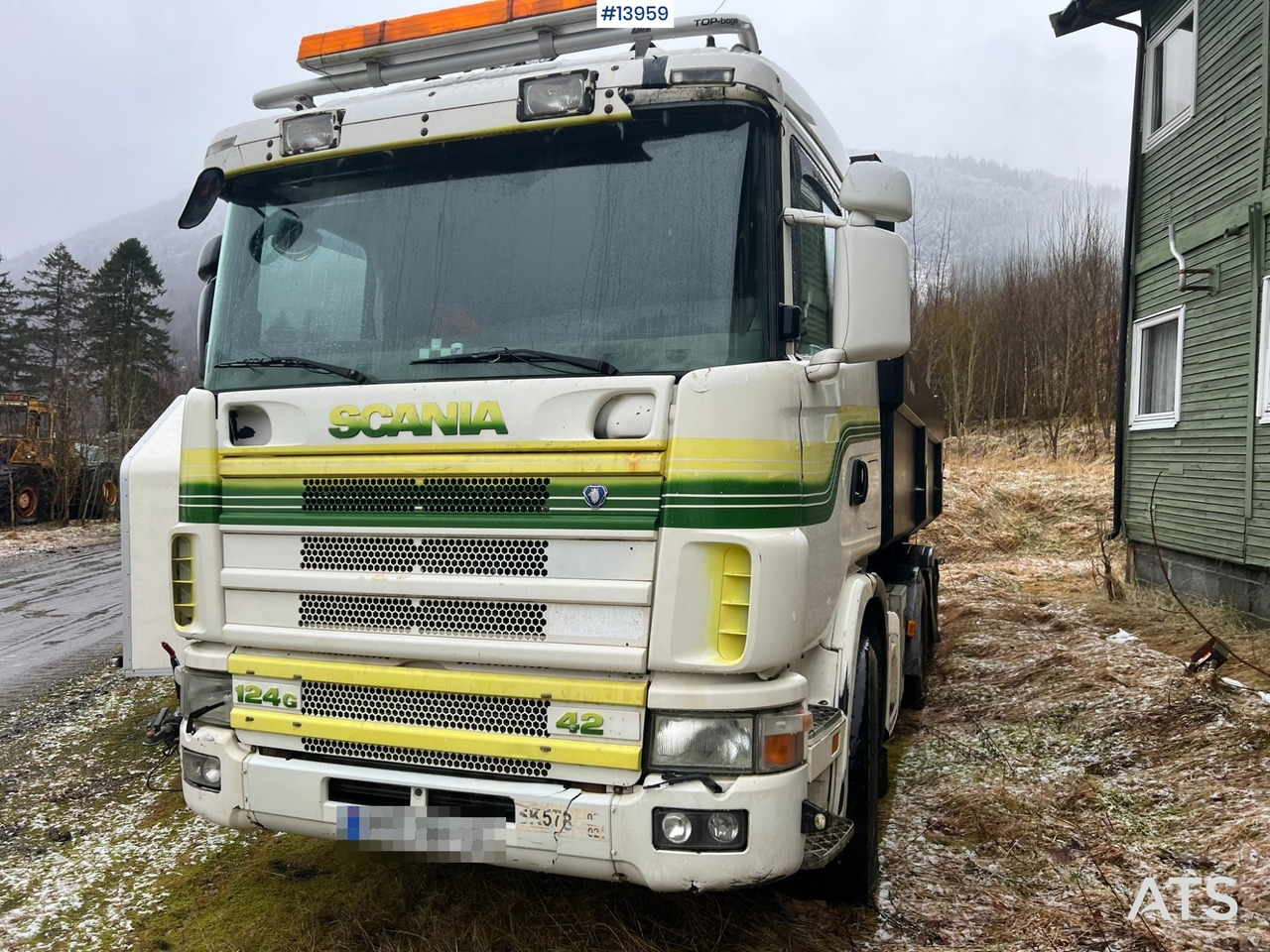 Scania R124 - Damperli kamyon: fotoğraf 2 Scania R124 - Damperli kamyon: fotoğraf 2