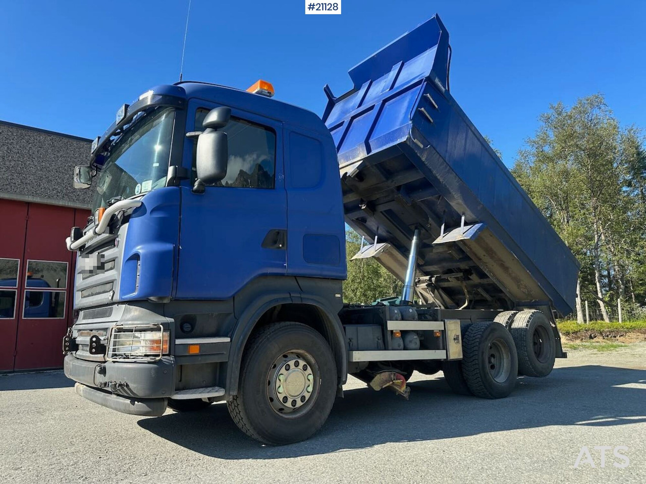Scania R500 6x2 brøyterigget tippbil - Damperli kamyon: fotoğraf 1 Scania R500 6x2 brøyterigget tippbil - Damperli kamyon: fotoğraf 1