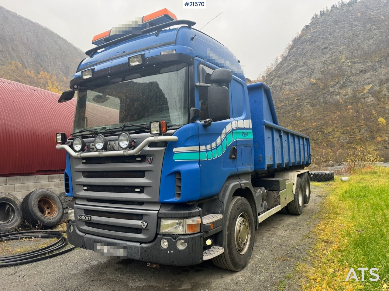 Scania R500 Krokbil m/ Kasse - Kancalı yükleyici kamyon: fotoğraf 1 Scania R500 Krokbil m/ Kasse - Kancalı yükleyici kamyon: fotoğraf 1