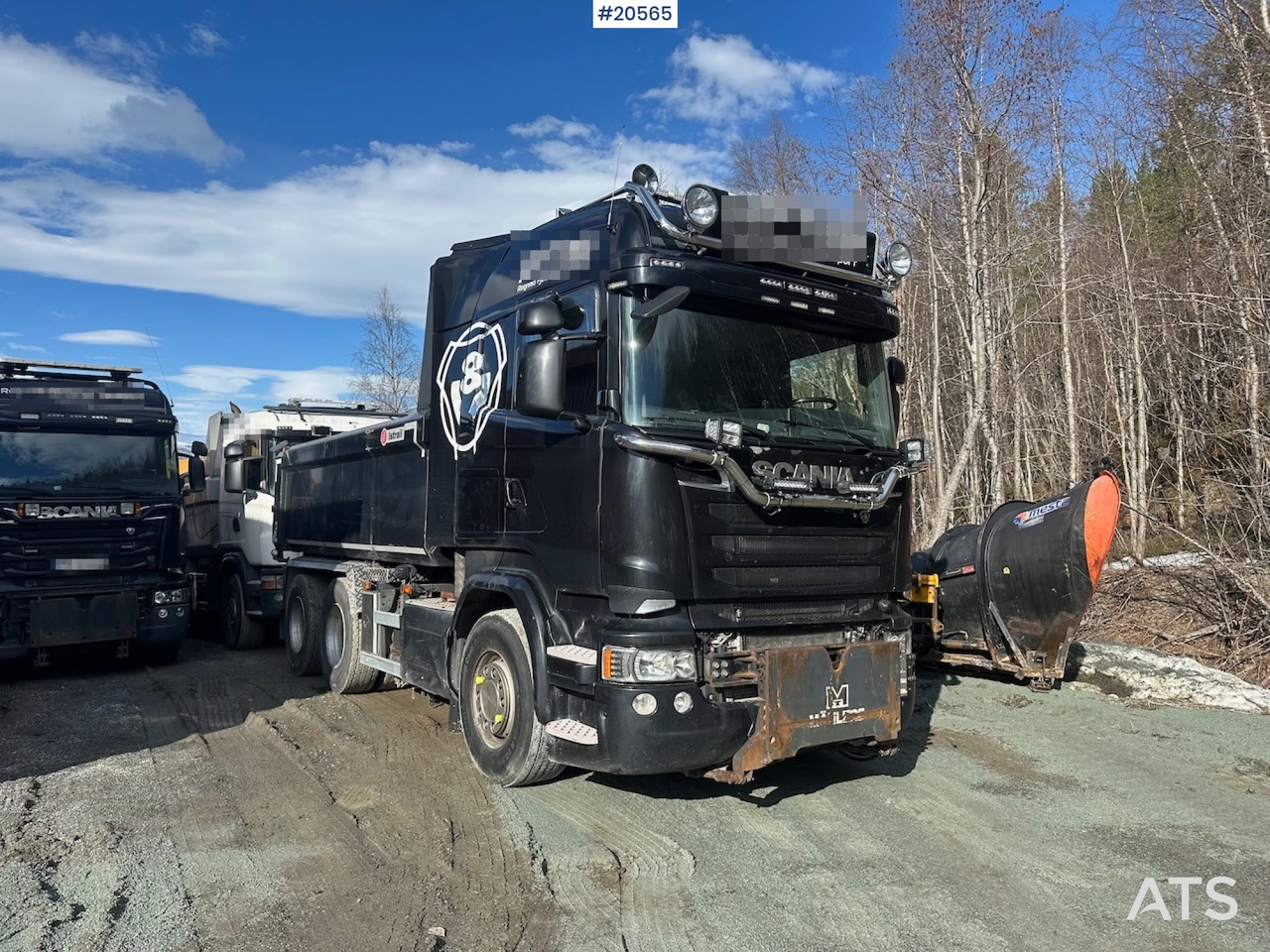 Scania R580 - Damperli kamyon: fotoğraf 1 Scania R580 - Damperli kamyon: fotoğraf 1