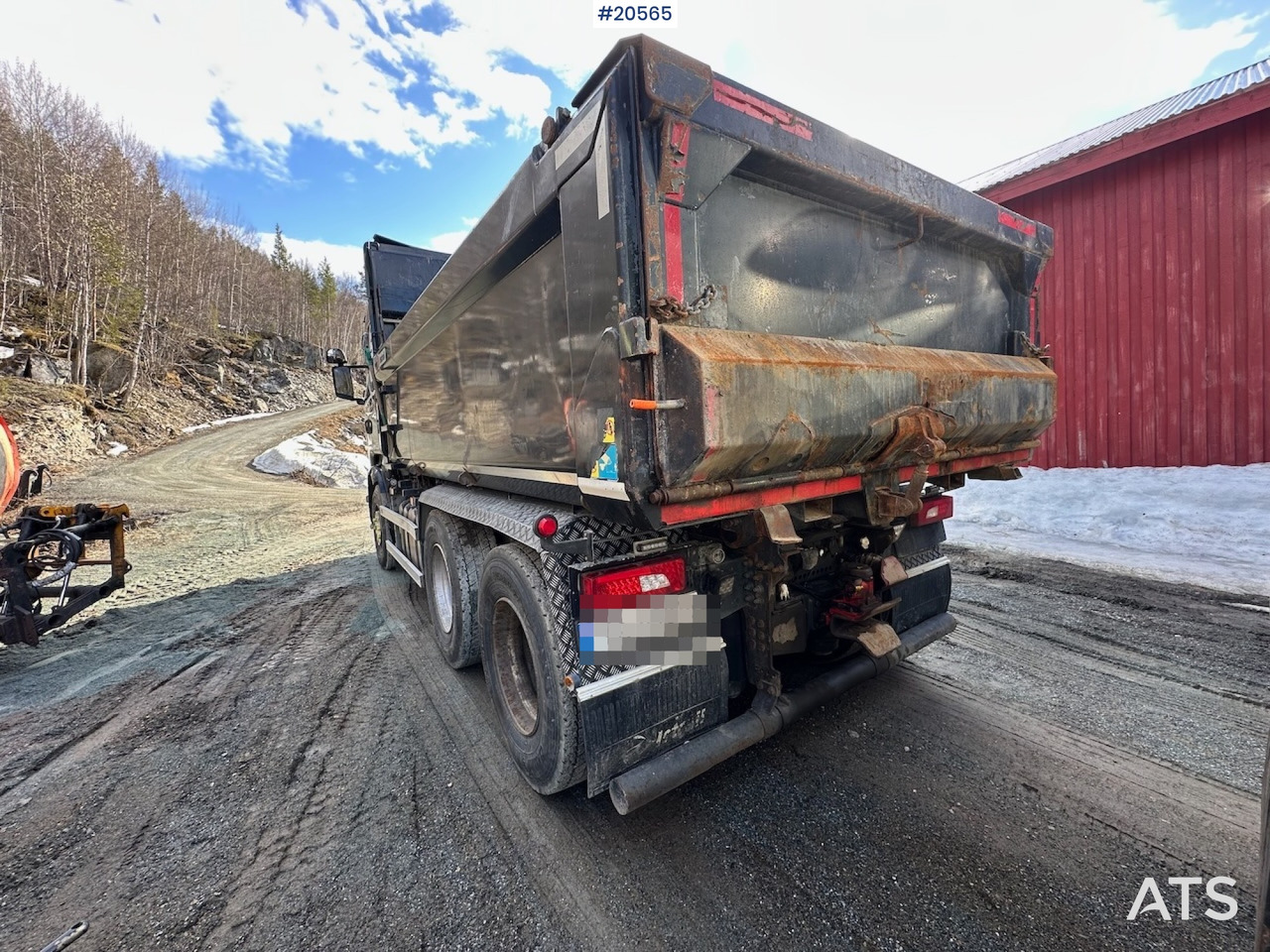 Scania R580 - Damperli kamyon: fotoğraf 2 Scania R580 - Damperli kamyon: fotoğraf 2