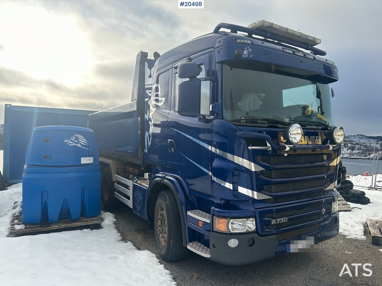 Scania R730 - Damperli kamyon: fotoğraf 3 Scania R730 - Damperli kamyon: fotoğraf 3