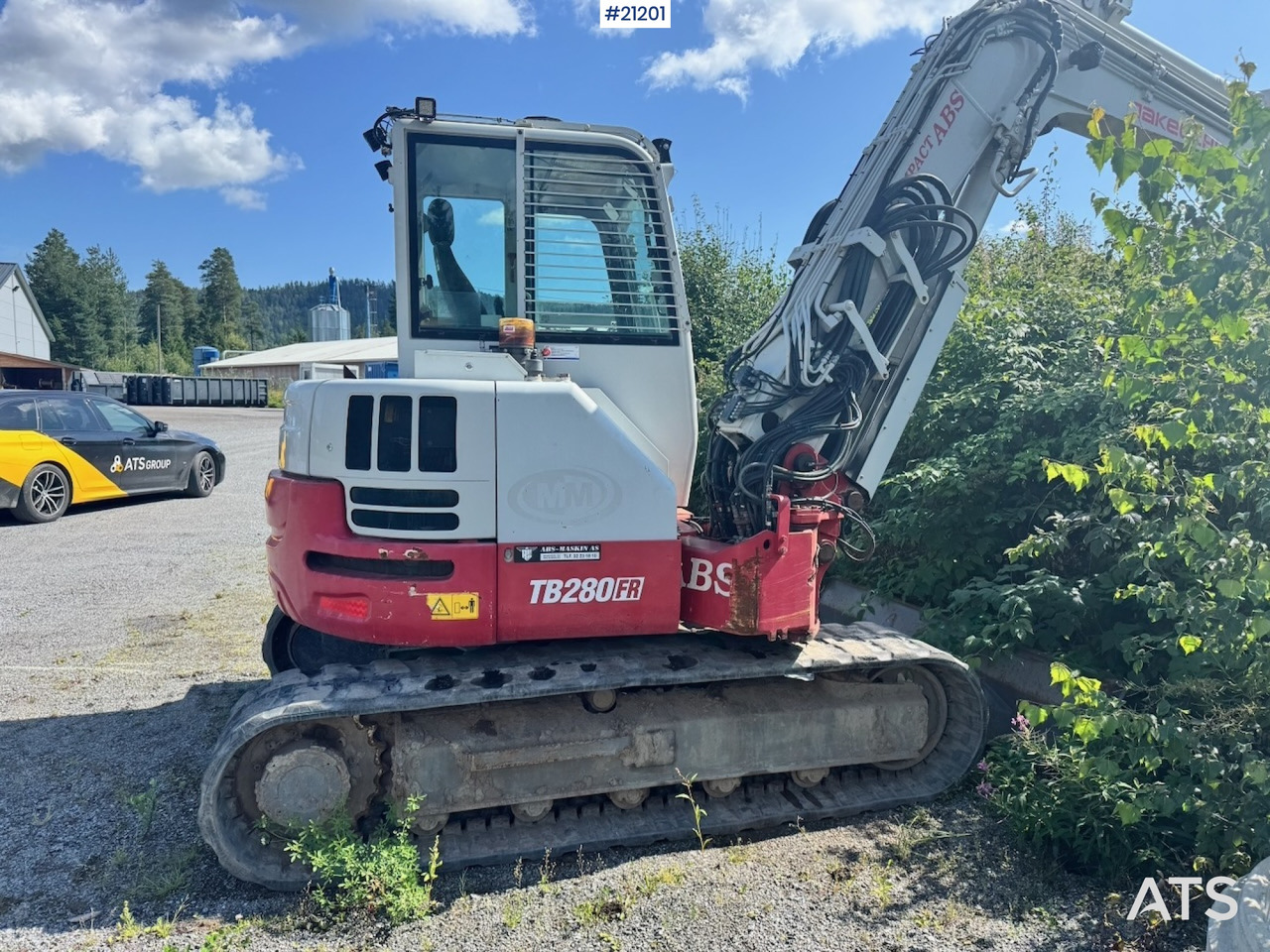 Takeuchi TB280FR - Paletli ekskavatör: fotoğraf 5 Takeuchi TB280FR - Paletli ekskavatör: fotoğraf 5