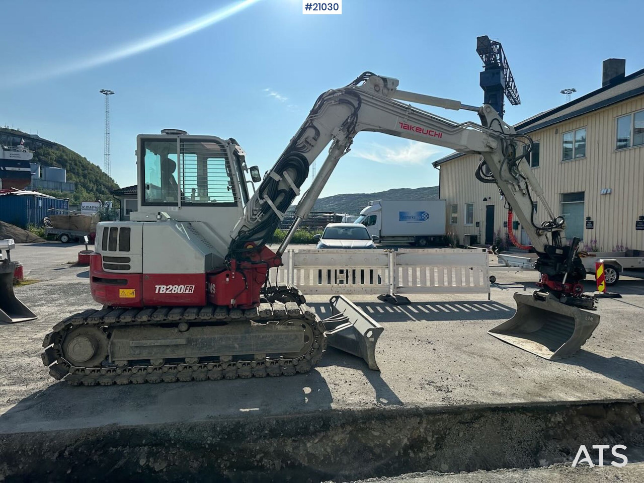 Takeuchi TB280FR - Mini ekskavatör: fotoğraf 4 Takeuchi TB280FR - Mini ekskavatör: fotoğraf 4