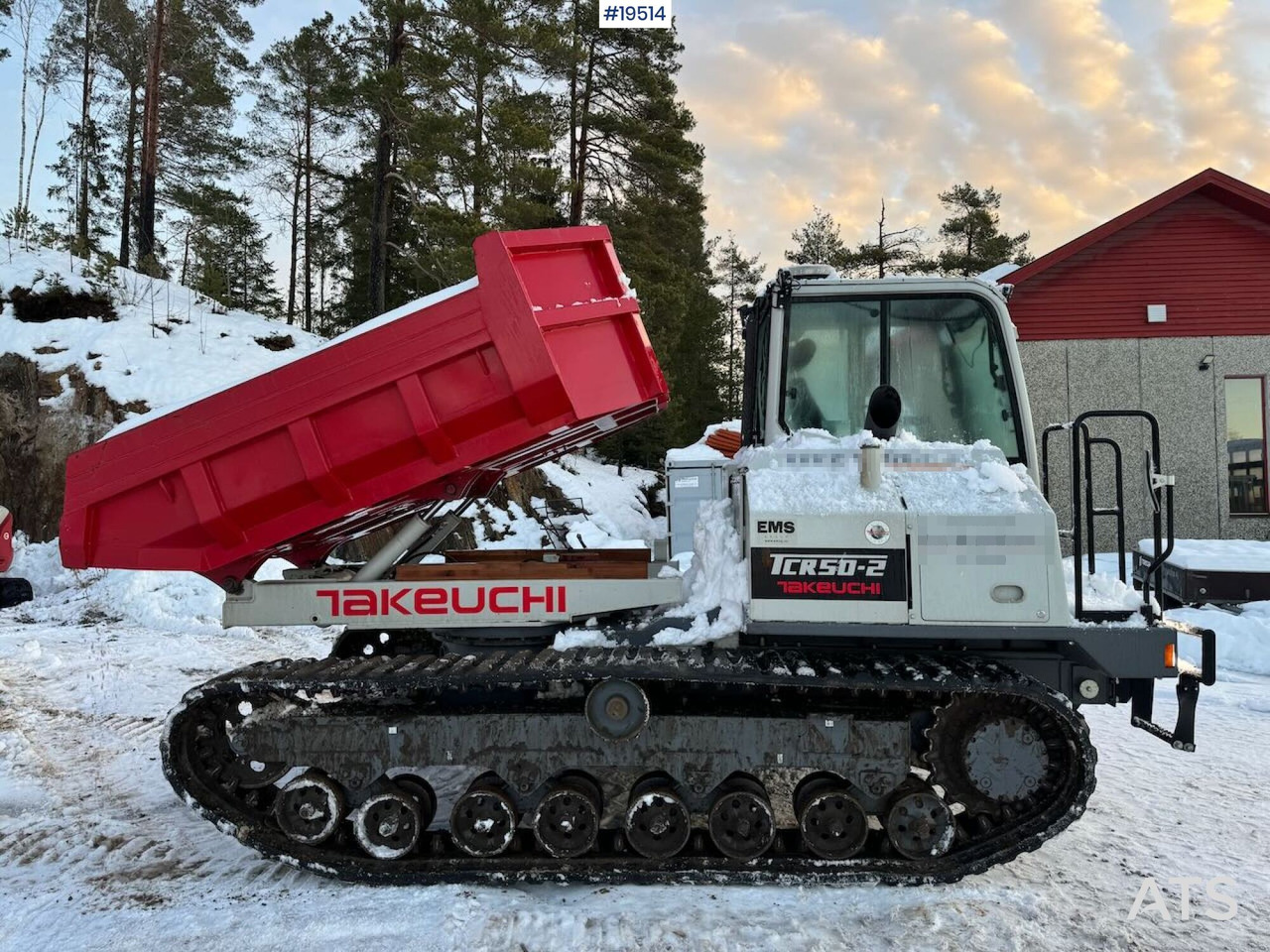 Takeuchi TCR50-2 finansal kiralama Takeuchi TCR50-2: fotoğraf 18
