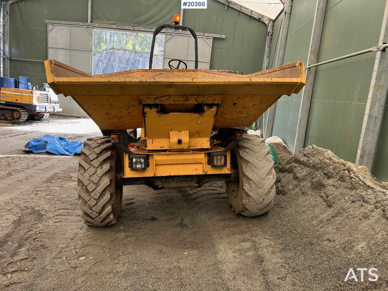 Thwaites minidumper - Damper: fotoğraf 4 Thwaites minidumper - Damper: fotoğraf 4