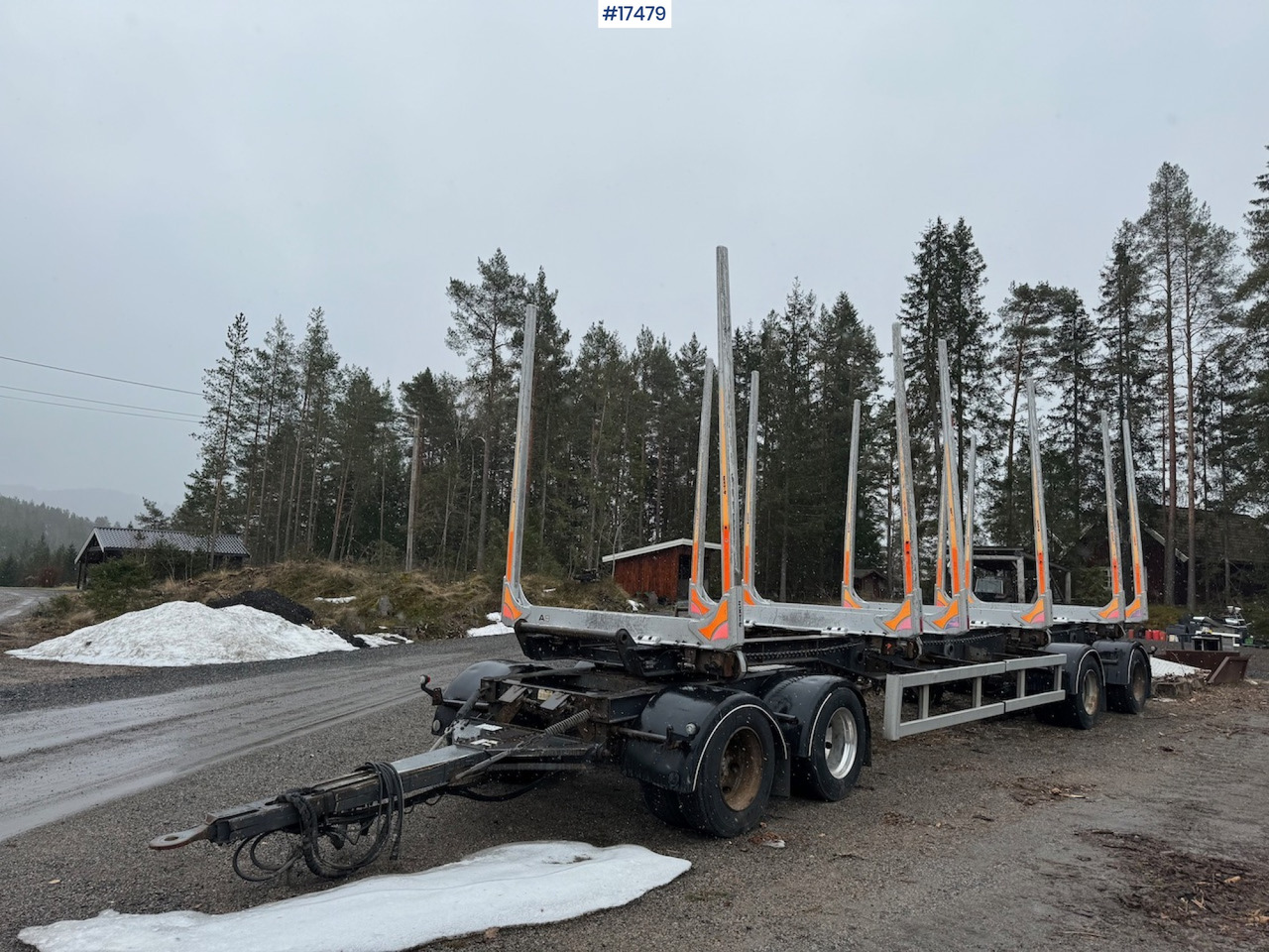 Trailer-Bygg Trailer-Bygg tømmerhenger - Tomruk römorku: fotoğraf 2 Trailer-Bygg Trailer-Bygg tømmerhenger - Tomruk römorku: fotoğraf 2
