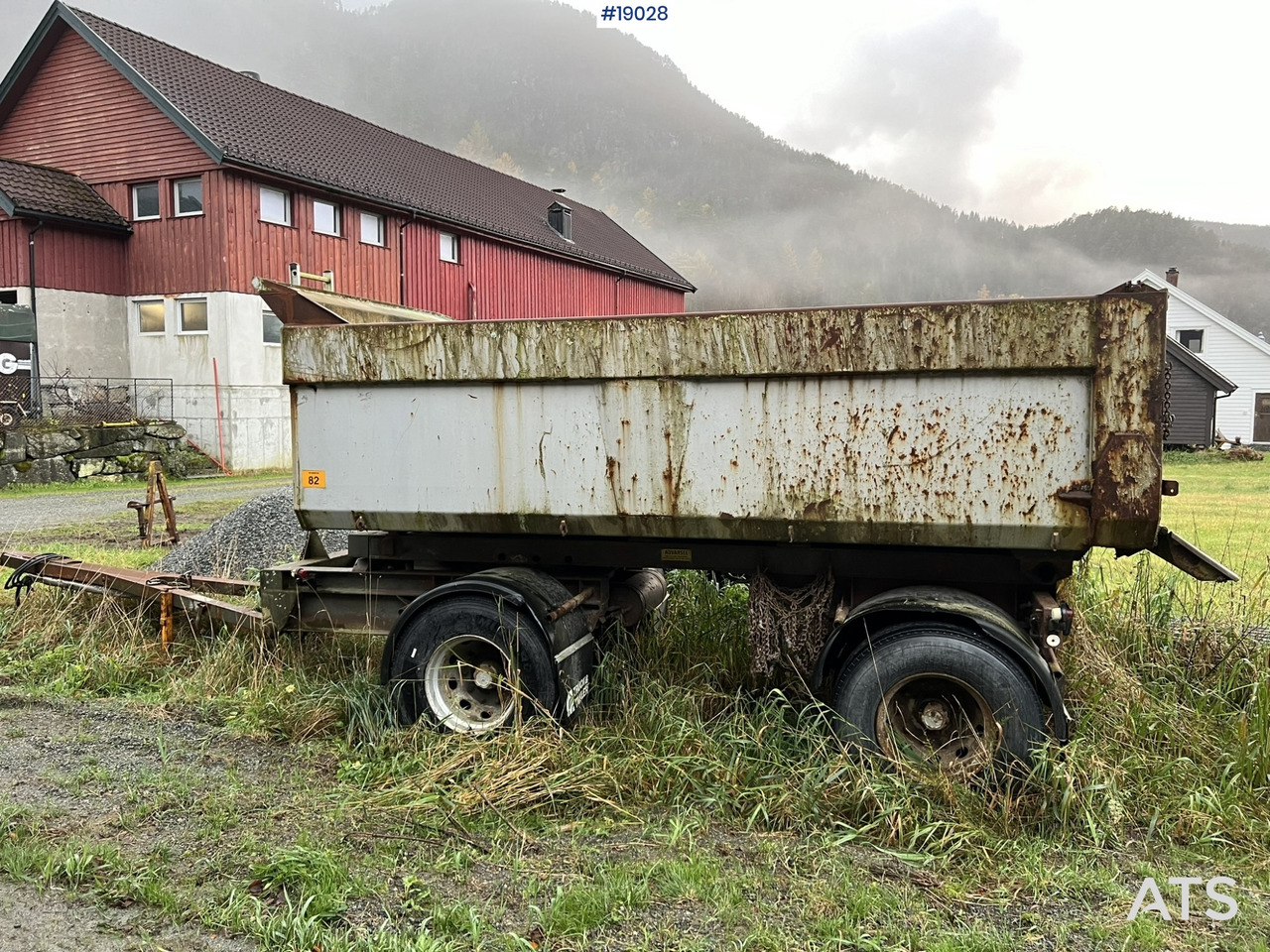 Triolift 2 akslet tipp henger - Damperli römork: fotoğraf 3 Triolift 2 akslet tipp henger - Damperli römork: fotoğraf 3