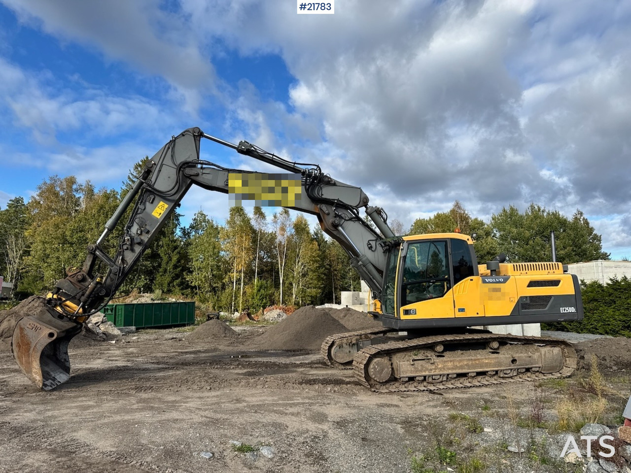 Volvo 2012 Volvo EC250 m/ Rototilt, GPS og 2 skuffer. - Paletli ekskavatör: fotoğraf 4 Volvo 2012 Volvo EC250 m/ Rototilt, GPS og 2 skuffer. - Paletli ekskavatör: fotoğraf 4